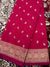 Boota Jangala Silk Saree – Cherry Red Zari Woven Traditional Saree