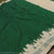 Bottle Green PURE Katan Ghat Silk Banarasi Saree
