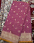 Boota Jangala Silk Saree – Peach Pink Woven Zari Border Traditional Saree