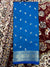 Boota Jangala Silk Saree – Royal Blue Zari Woven Traditional Saree