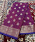 Boota Silk Saree –Wine Purple Zari Woven Traditional Saree
