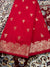 Boota Silk Saree – Rose Red Zari Woven Traditional Saree