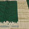 Bottle Green PURE Katan Ghat Silk Banarasi Saree